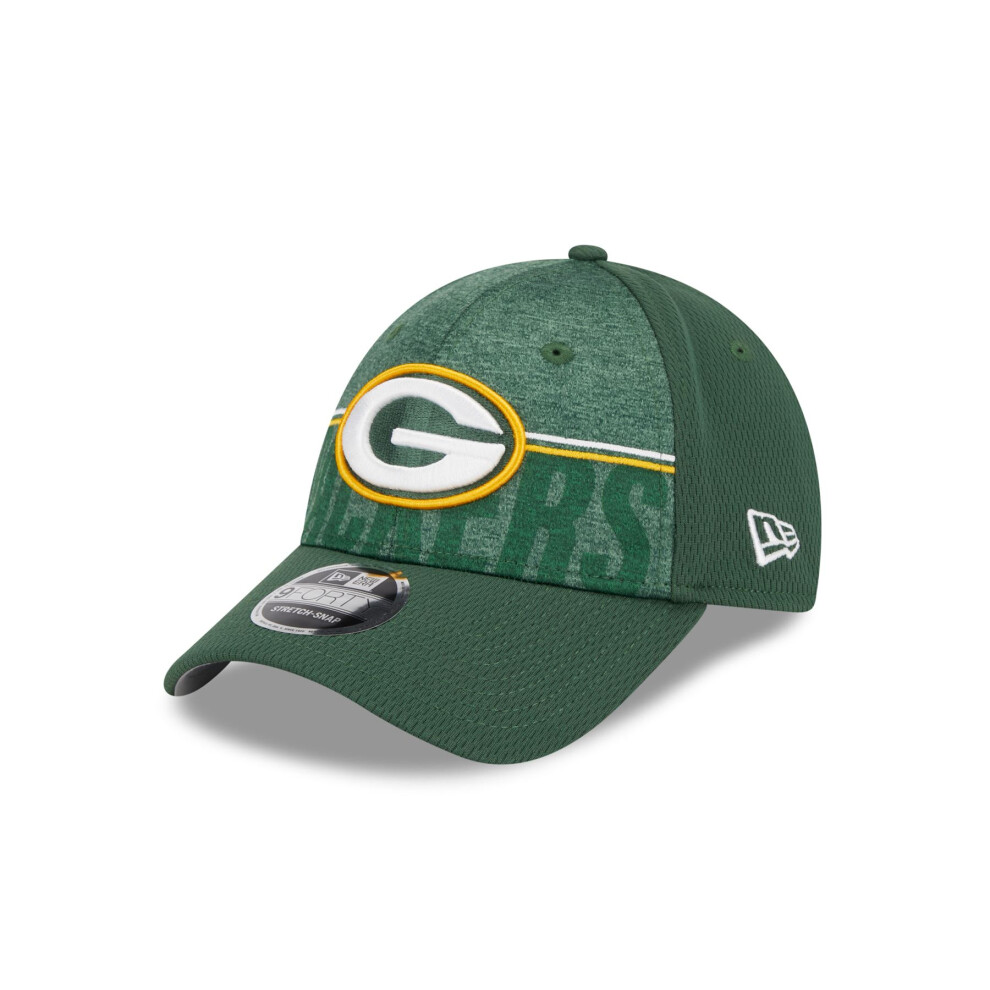 New Era Bay Packers Cap Adjustable Mens 9Forty Training Green