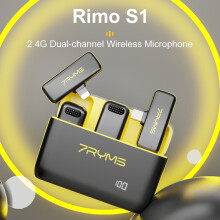 7RYMS Rimo S1LN Wireless Mic 2 mics, 50M 95mAh TX