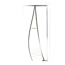Magnetic Door Mosquito Net 80 x 205cm Black - Heavy Duty Polyester Fly Screen Curtain with Self-Closing Magnets & Easy Install