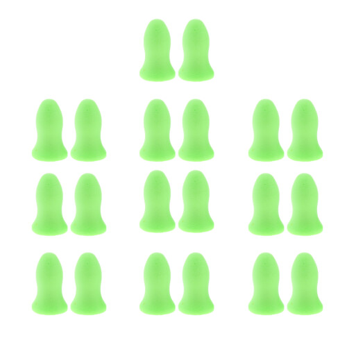 10Pairs Women Men Foam Work Study Ear Plug Noise Reduction Sleeping Ea