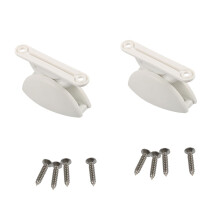 2x RV Door Retainer Kit Nylon Semicircle Shape for Motorhome RV Traile
