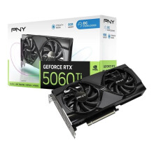 PNY - Grafische kaart - GeForce RTX 5060 Ti - 8GB - Overclocked Dual Fan DLSS 4
