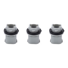 Side Marker Bulb Socket Car Accessories, High Temperature Resistance Front Turn Signal Light Lamp Plug Durable Plastic Plug And Play Water Resistant