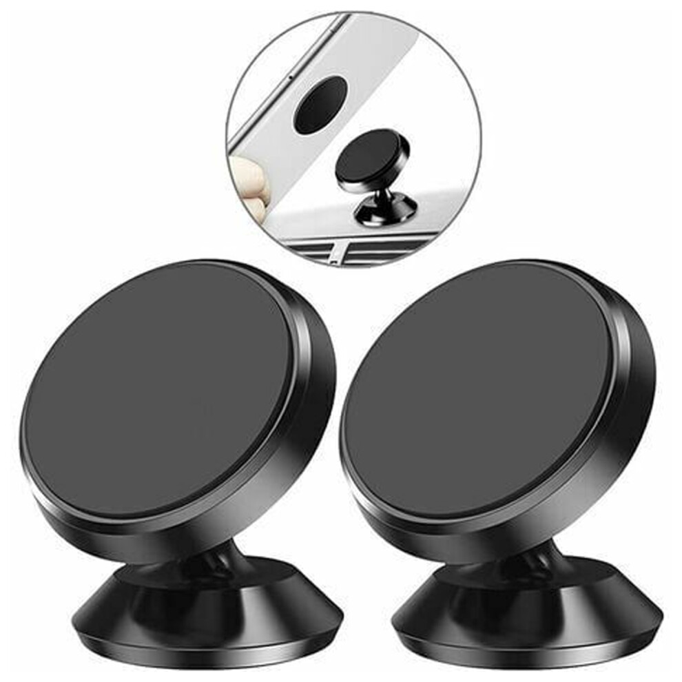 Dashboard Magnetic Phone Mount, Super Strong Magnets 360 Degree Rotation Universal Car Phone Holder, Aluminum Alloy Construction For Multi-Scene Use 9416038692581