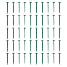 50Pcs Garden Stakes Plastic Ground Pegs For Greenhouse Film