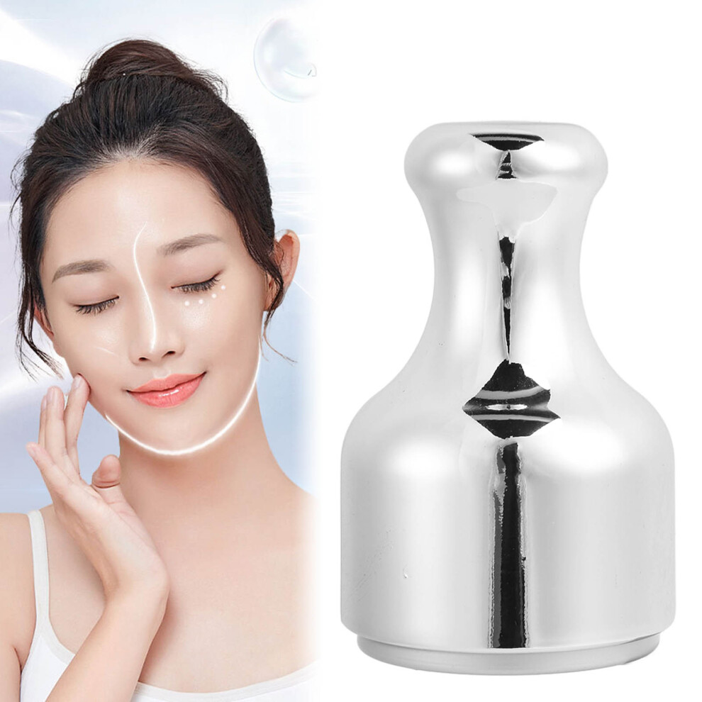 Ice Roller for Puffiness & Skin Firming, Aluminum ABS Face Massager