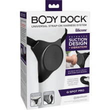 Pipedream Body Dock GSpot Pro Harness StrapOn med vibration og fjernbetjening