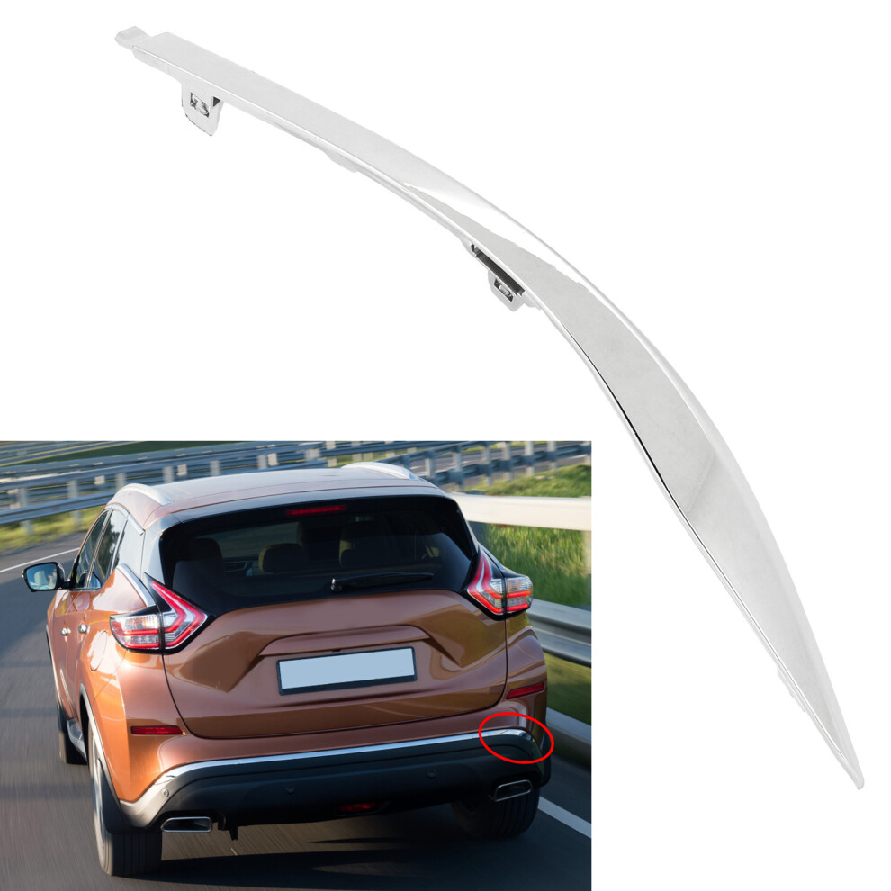 Rear Right Chrome Bumper Molding Trim For Murano 2015-2020 6931385057751