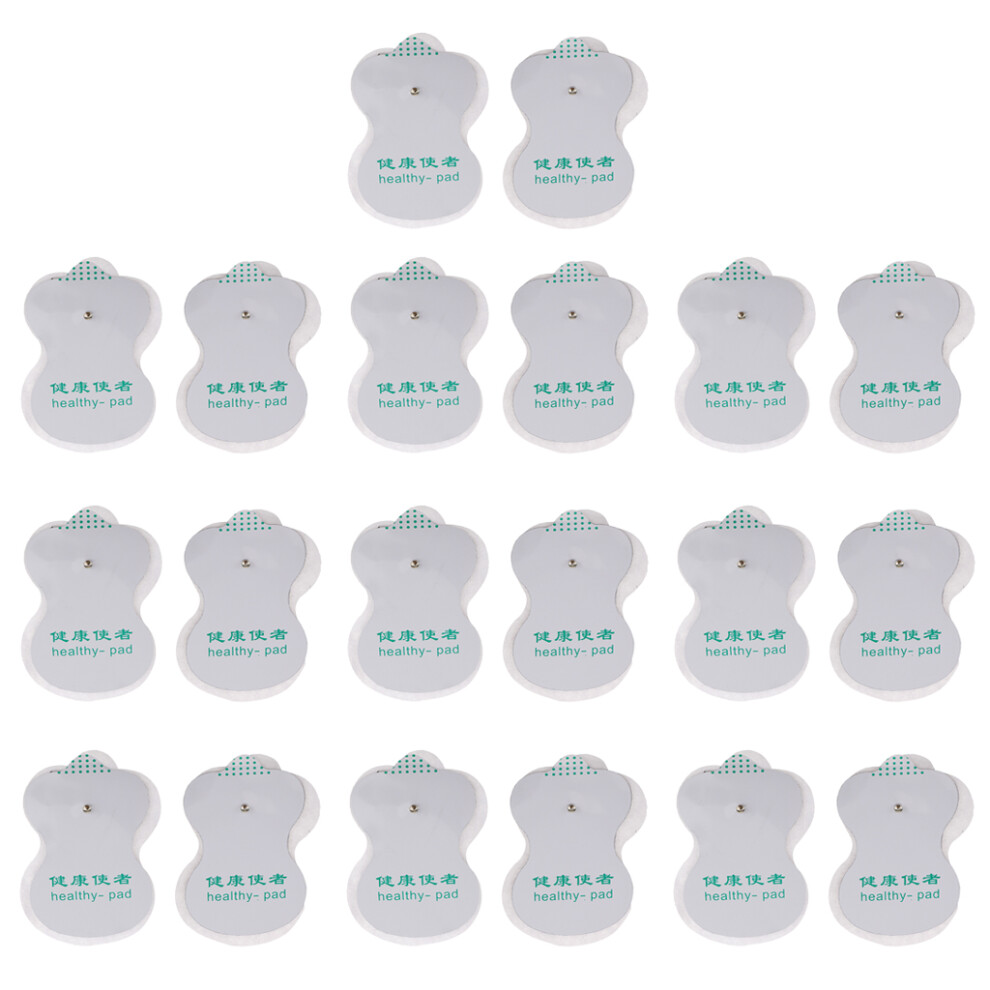 20pcs Electrode Pads for Acupuncture Digital Therapy Massager Machine