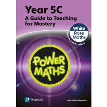 Power Maths Teaching Guide 5C White Rose Maths edition by Josh Lury Pa