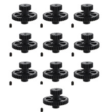 10X Upgrade Part Metal Reduction Gear + Motor Gear Spare Parts for A949 A959 RC Car Remote Control Toy Parts