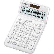 CASIO Calculatrice de bureau JW-200SC-WE-S-EP blanche