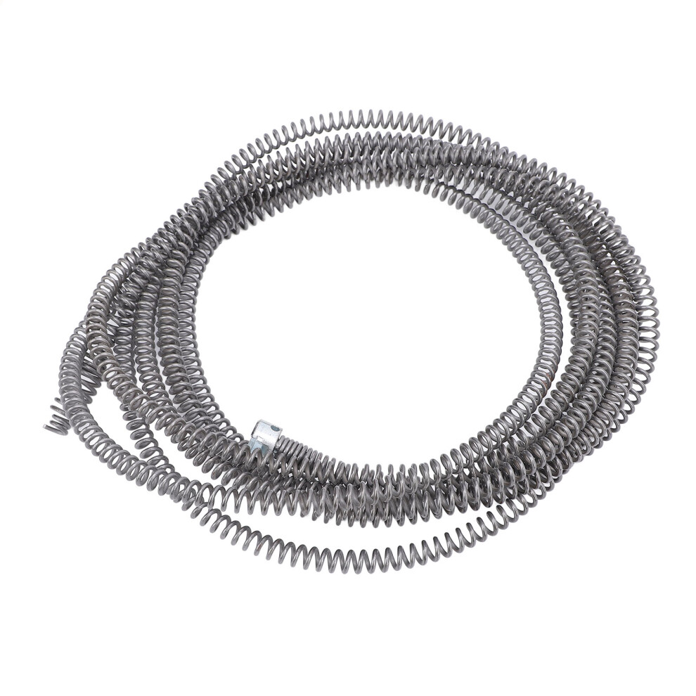 16Mm Drain Auger Cable 3M Steel Pipe Sewer Cleaner For Toilet Kitchen 8721384403479