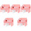 5Pcs Assorted PVC Hamster Hideout Cage House Safe Comfortable Pet Home 4