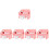 5Pcs Assorted PVC Hamster Hideout Cage House Safe Comfortable Pet Home 6
