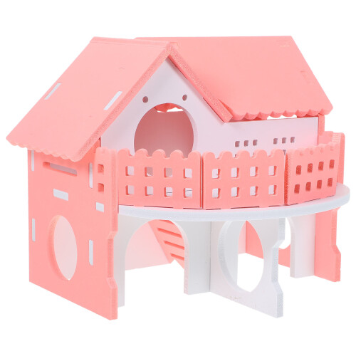5Pcs Assorted PVC Hamster Hideout Cage House Safe Comfortable Pet Home 1