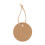 50Pcs Round  Gift Tag with Hemp Cord 1
