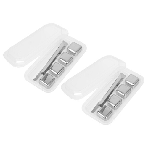 4Sets Ice Cubes Für Whiskey Bar Camping Und Outdoor Gebrauch 1