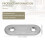 Flat Mending Plates Repair Fixing Joining Brackets 40x15mm 10pcs 3
