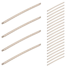 24 STÜCKE Guitar Fret Wire für ST Stratocaster Griffbrett BüNde 2.2Mm