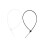 3mm x 150mm Auto Wire Push Cable Zip Tie Organizer White Black 100 Pcs 10