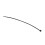 3mm x 150mm Auto Wire Push Cable Zip Tie Organizer White Black 100 Pcs 8
