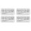 4Sets Ice Cubes Für Whiskey Bar Camping Und Outdoor Gebrauch 4