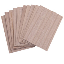 10 Szt. Arkusze z Drewna Balsa Drewniana PłYta 150X100X2Mm dla Domu Statek Model RzemieśLniczy DIY