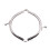 5 Metal Frames Snap Clasp Arch Pattern Coin Style Purse Silver 3