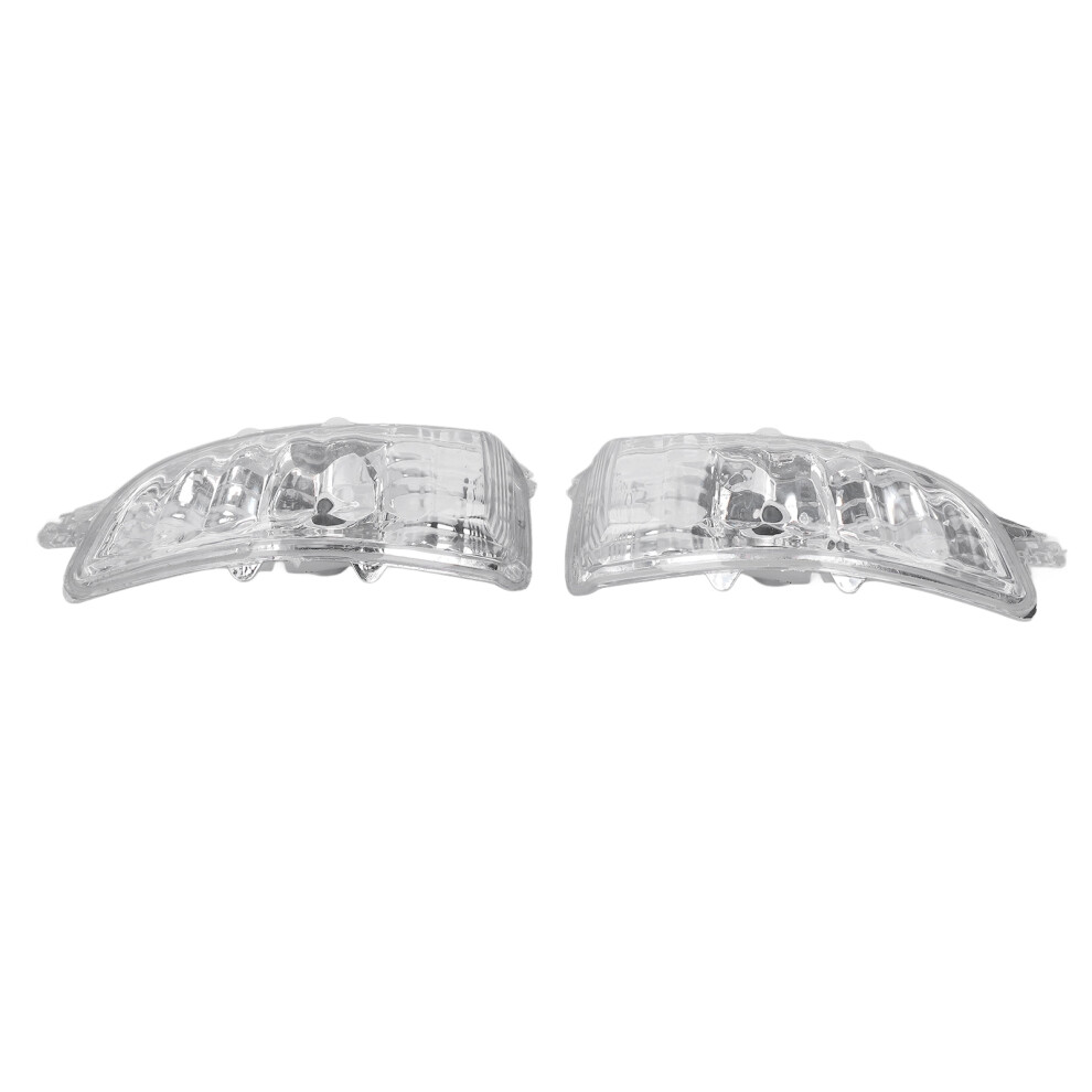 Pair Front Wing Mirror Indicator Lens For S80 Ii V70 V50 2007-2013 Light 8721373201093