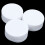 Plastic Empty Medicine Bottles Pill Tablet Container Holder 3pcs White 6