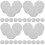 40Stk Hundemarken Tag Für Gravur DIY Silber 7