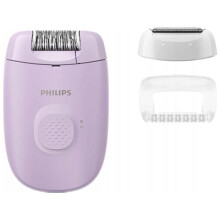 Epilatore elettrico - Philips - BRE237/00 - Efficace e delicato - Testina di rasatura e accessorio massaggiante