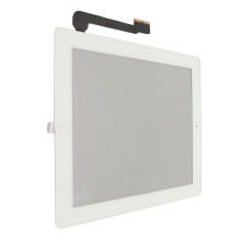 Weißes gehärtetes Glas Touchscreen-Panel iOS 3/4
