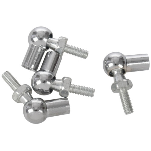 6Mm Rosca Hembra Macho en Forma de L Rodamientos de RóTula 4Pcs 1