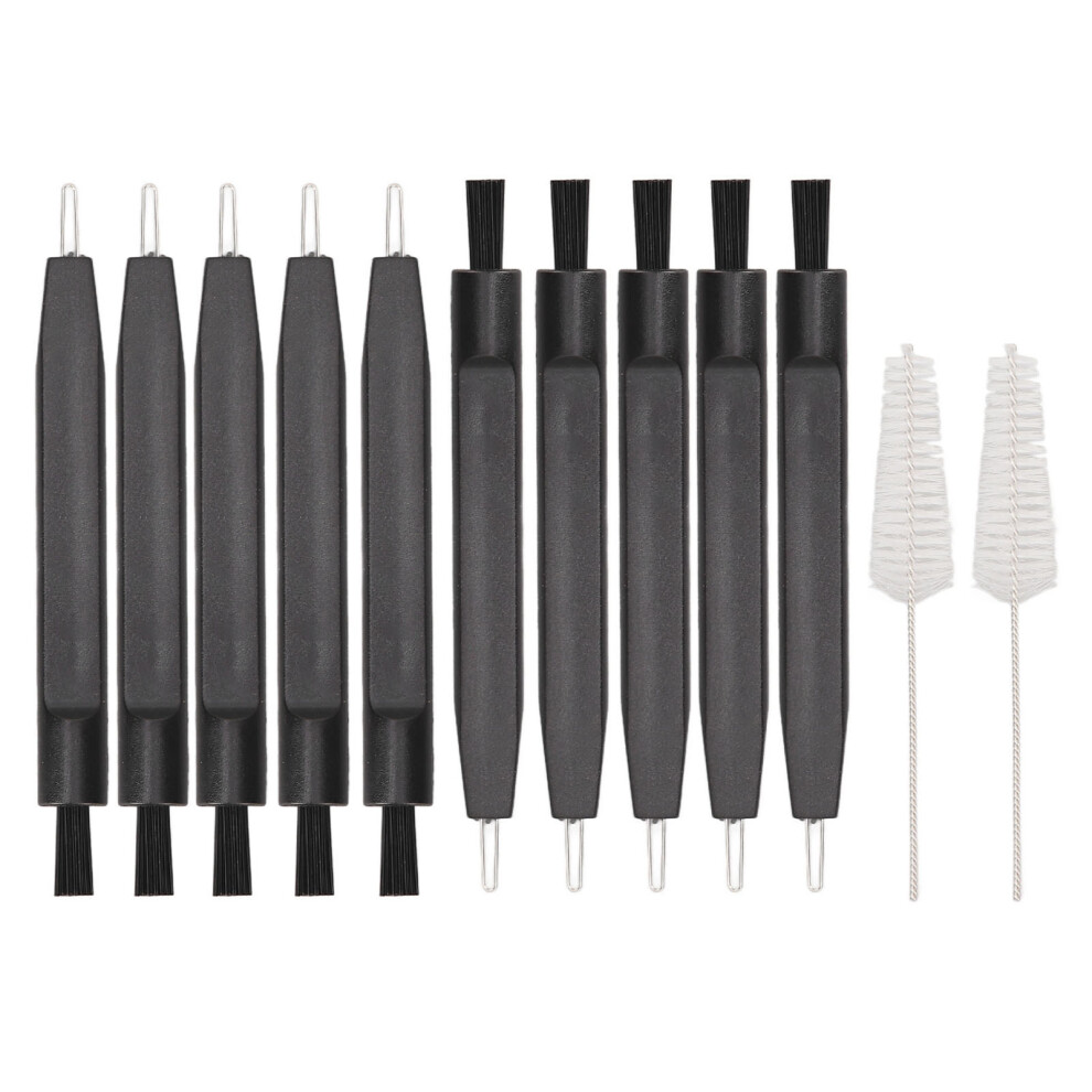 Hearing Amplifier Cleaning Brush Set with Wax Loop, Vent Tube Tool