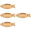 4Stk Roségold Fischform Platte Für Und 8