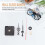 Modern Quartz Wall Clock Mechanism Movement Repair Replacement Parts 2