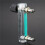 0.1-1.5LPM 1.5L Oxygen Flow Meter Flowmeter with Control Valve for Oxygen Air Gas 10