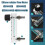 0.1-1.5LPM 1.5L Oxygen Flow Meter Flowmeter with Control Valve for Oxygen Air Gas 3