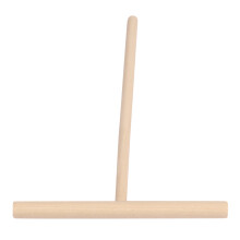 Practial T Shape Crepe Maker Pancake Batter Wooden Spreader Stick Home Kitchen Tool Kit DIY Use