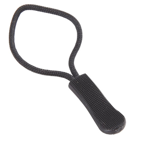 10 Anti-slip zipper puller, zipper, zipper extension trailer, practical and robust for back pack, jacket, etc.- Black 2