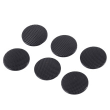 6pcs Analog Joystick Stick Replacement Cap Cover Button For  PSP 1000 Black