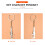 Useful  Vernier Caliper Tool Pendant Slider Slides Keyring Key Chain 10CM 4