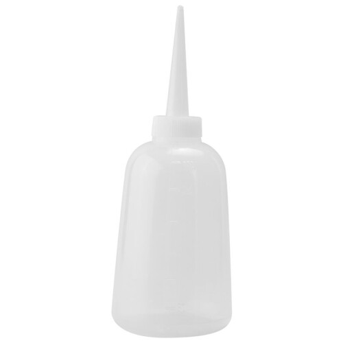Clear White Plastic Sauce Oil Liquid Dispensing Squeeze Bottle 300ml