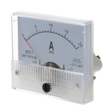 Nuovo 20A Analogico Ampere Pannello di Meter Corrente Amp