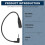 2.5mm Stecker auf 3,5 Buchse Stereo Audio Steckdose Adapter 6