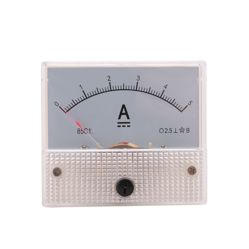 85C1-A Analog Current Panel Meter 5A Amp Ammeter 4714040801089