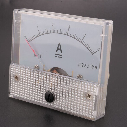 85C1-A Analog Current Panel Meter  5A AMP Ammeter 2