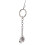 Cle a molette  Clef Porte-Cles Gadget Ajustable Outil Main Bricolage 3